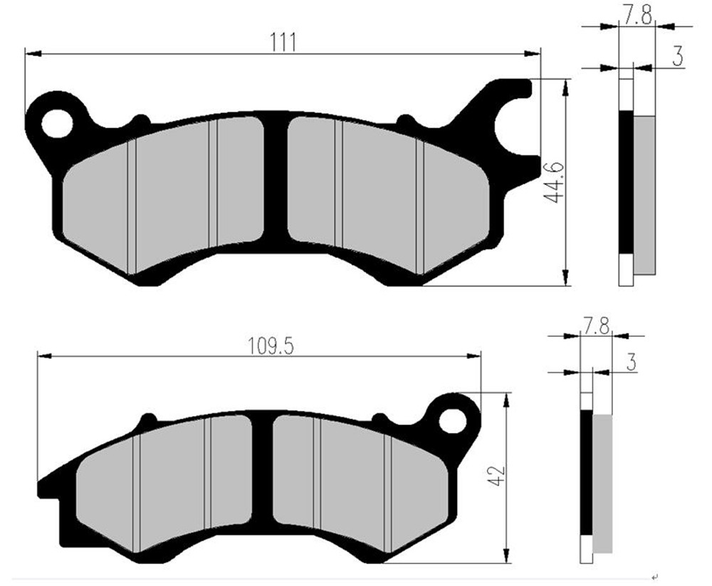 AUTOTEC EBS Products MOTORCYCLE BRAKE PAD AUTOTEC EBS Products MOTORCYCLE BRAKE PAD