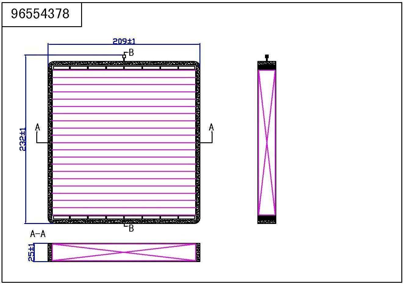 Autotec Ebs Products Cabin Filter