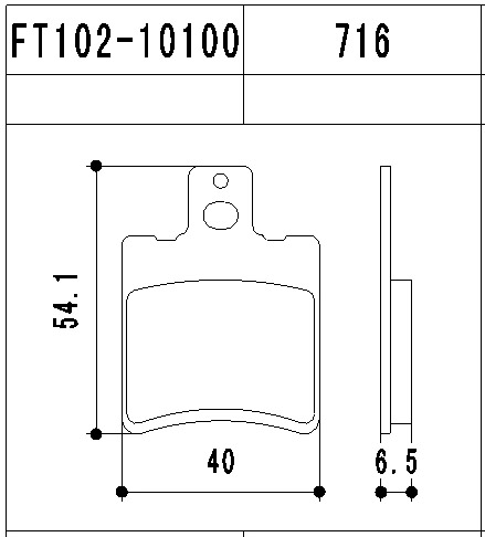 Autotec Ebs Products Motorcycle Brake Pad