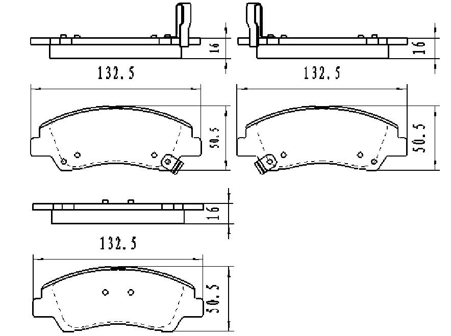 AUTOTEC EBS Products BRAKE PAD