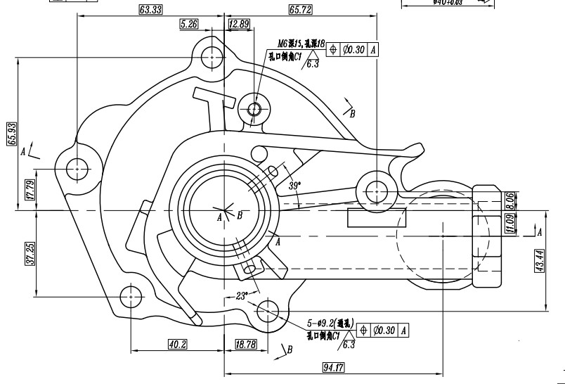 マツダ タイタン ドライブジョイ ウォーターポンプ V9154-X005 WEF4H